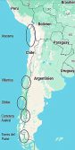 Karte von Chile